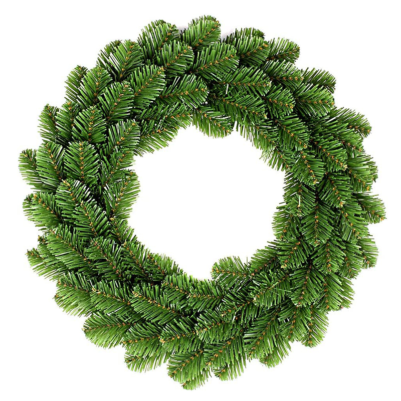 24 inch PVC Christmas Wreath