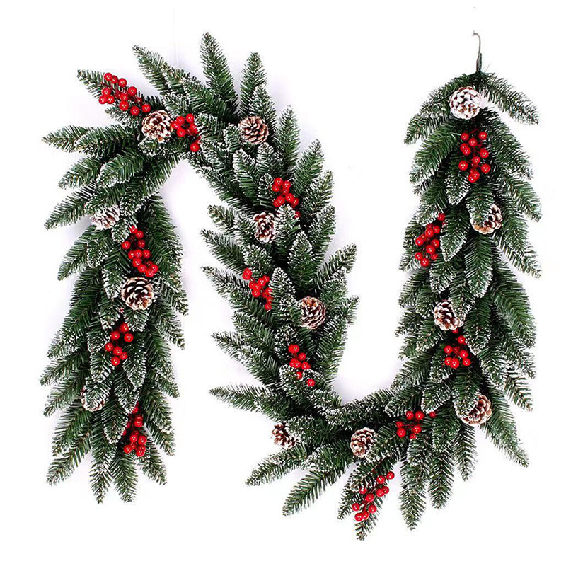 270cm Frosted  Christmas Garland