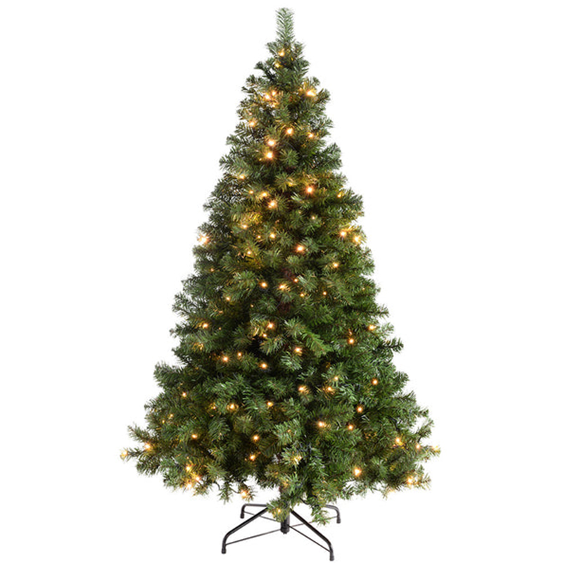 7 ft Pre-lit Full Christmas Tree