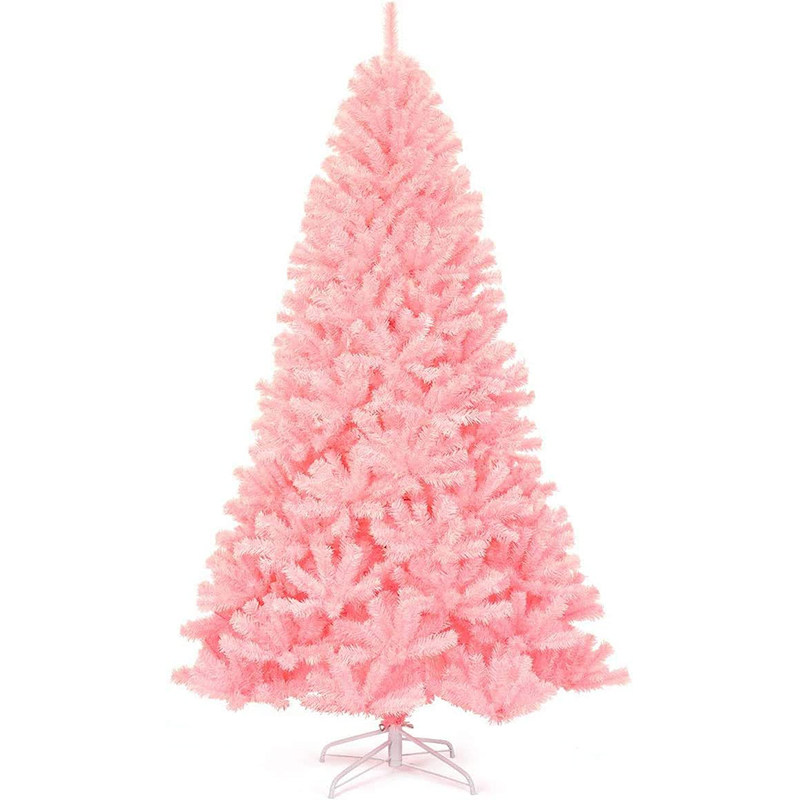 7 ft Pink PVC Christmas Tree