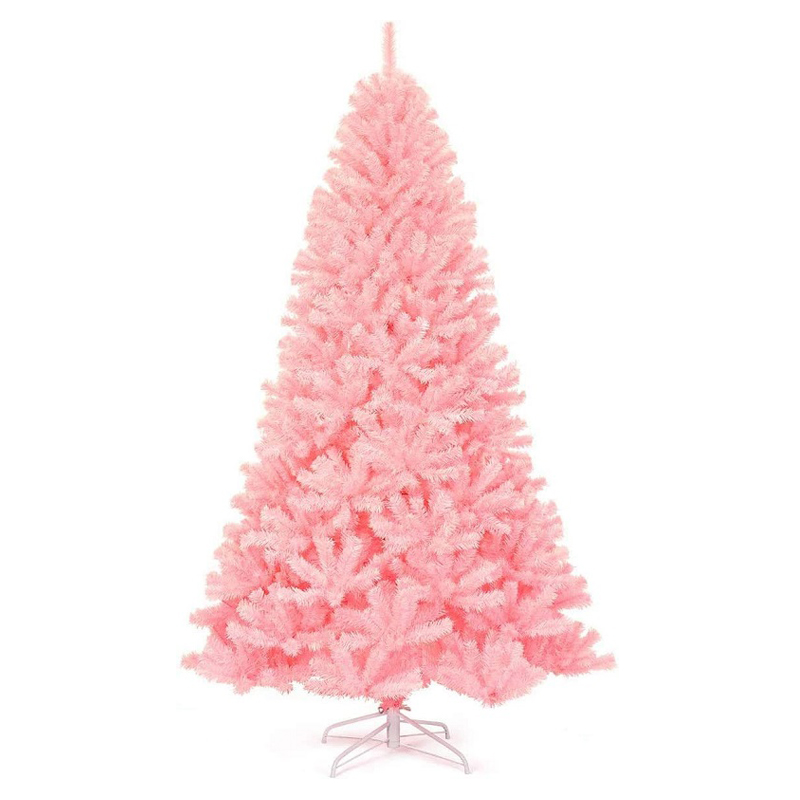 7 ft Pink PVC Christmas Tree