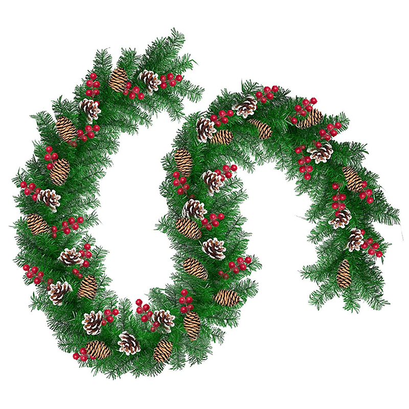 270cm PVC  Christmas Garland