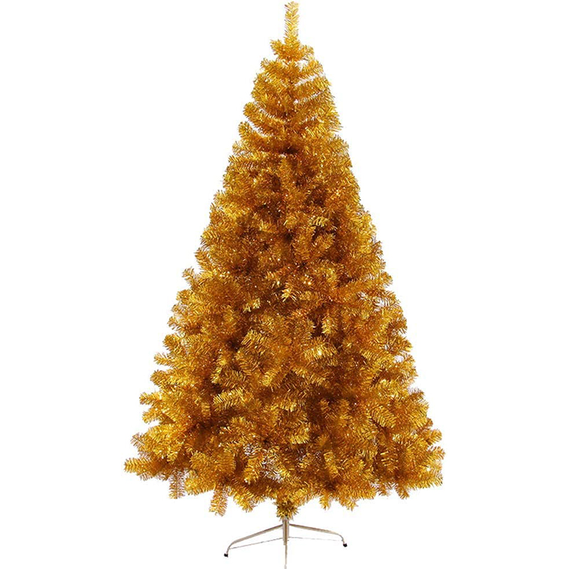 7 ft Gold PET Christmas Tree