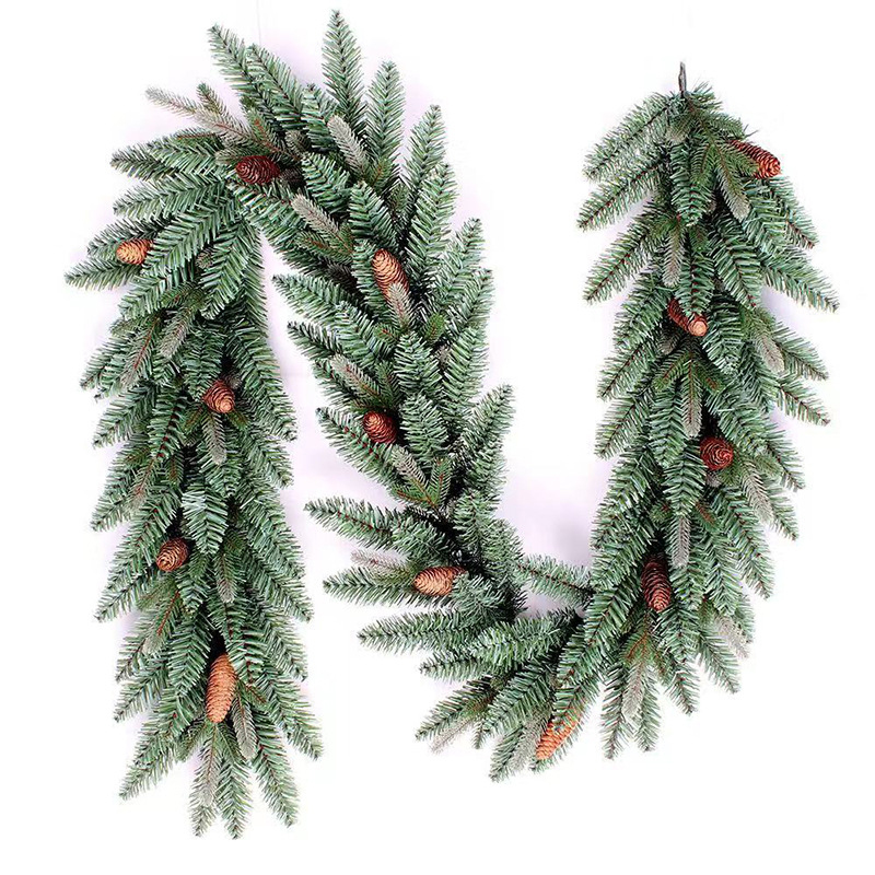 270cm PE PVC Mixed Christmas Garland