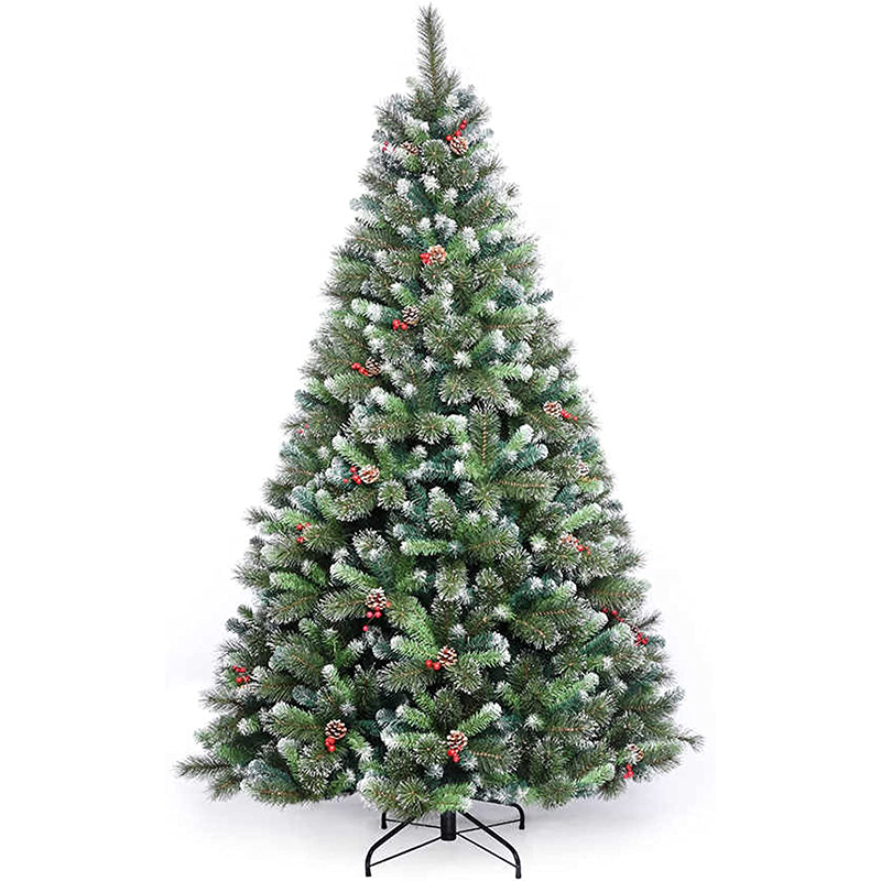 7 ft Frosted PVC Christmas Tree