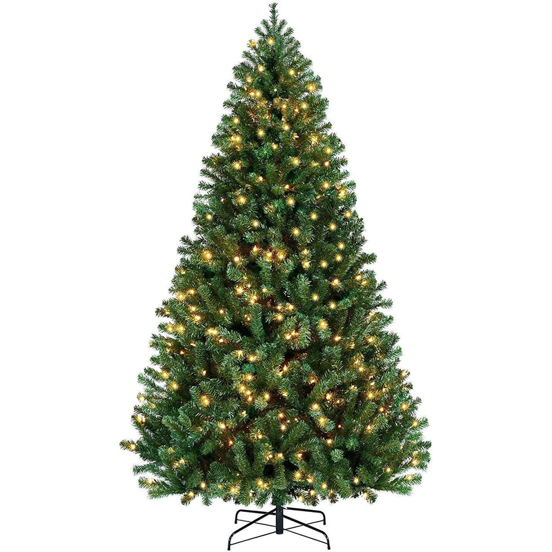 7 ft Pre-lit PVC Christmas Tree